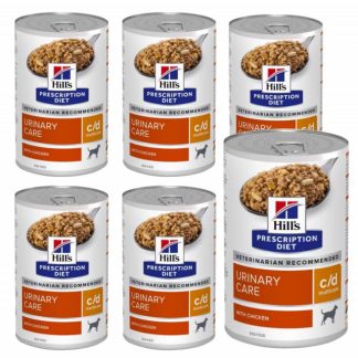 Влажный корм для собак HILL'S Prescription Diet Urinary Care c/d Canine - 6 x 370 г