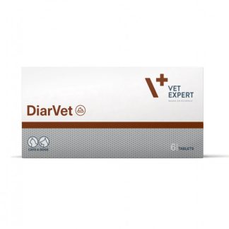VETEXPERT Diarvet - добавки для собак и кошек - 6 таблеток