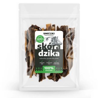 UNISZKI Mono Wild Boar Skin - лакомство для собак - 100 г