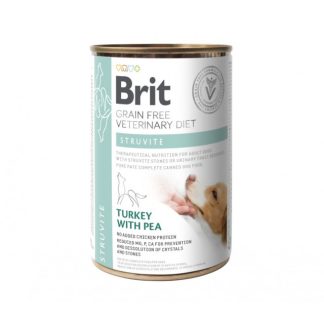 BRIT Grain Free Vet Diets Dog Struvite Turkey & Peas - влажный корм для собак - 400 г
