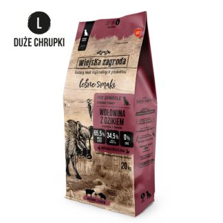 Сухой корм для собак Rural Farm Beef with Wild Boar L - 20 кг