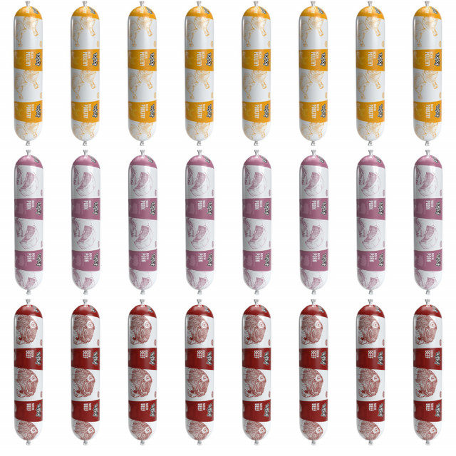 Влажный корм для собак TUF TUF Bar Mix of flavors - 24 x 900 г