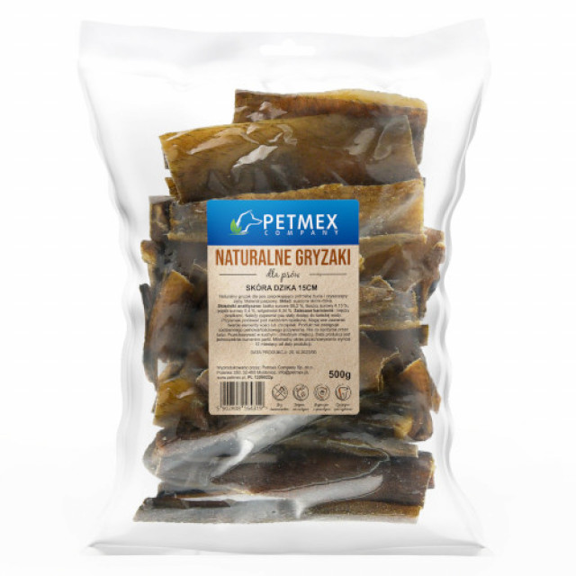 Лакомство для собак PETMEX Mono Wild Boar Skin - 500 г