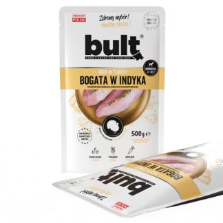 Влажный корм для собак BULT с высоким содержанием мяса индейки - 500 г
