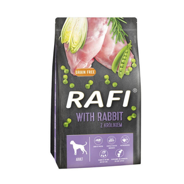 DOLINA NOTECI Rafi with rabbit - сухой корм для собак - 10 кг