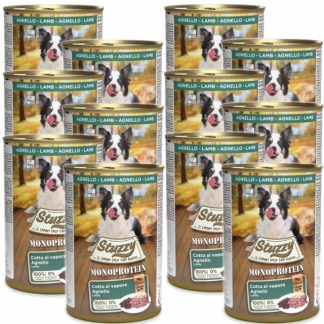 Влажный корм для собак STUZZY Monoprotein Lamb - 12 x 400 г