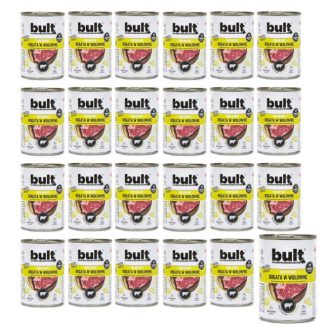 Влажный корм для собак BULT с высоким содержанием говядины - 24 x 800 г