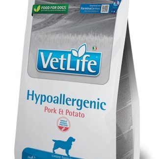 Сухой корм для собак FARMINA Vet Life с гипоаллергенной свининой и картофелем - 2 кг