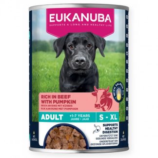 Влажный корм для собак EUKANUBA Life Care с говядиной и тыквой - 400 г