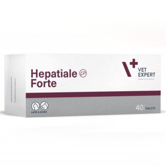VETEXPERT Hepatiale Forte - добавки для собак и кошек - 40 таблеток