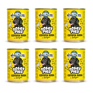 Влажный корм для собак GOOD DOG Mono Pure Goat + коллаген – 6 x 400 г