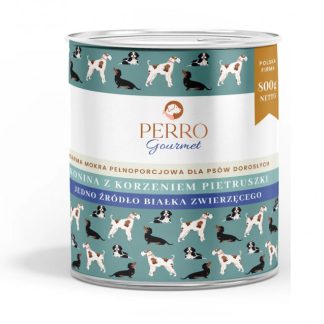 Влажный корм для собак PERRO Gourmet Horsemeat with Parsley Root Mono - 800 г