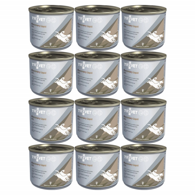 Влажный корм TROVET Recovery Liquid CCL для собак и кошек - 12 x 190 г