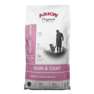 ARION Original Skin & Coat Medium Salmon - сухой корм для собак - 12 кг