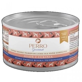 PERRO Gourmet Mono Deer with zucchini - влажный корм для собак - 200 г