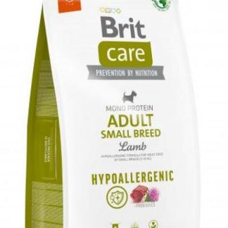 BRIT Care Гипоаллергенный сухой корм для взрослых собак мелких пород с ягненком - 3 кг