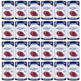 BALTICA Nutraceutic Mono Venison с пребиотиками - влажный корм для собак - 24 x 400 г