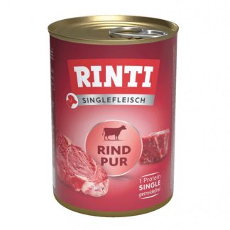 RINTI Singlefleisch Pur Mono Beef - влажный корм для собак - 400 г