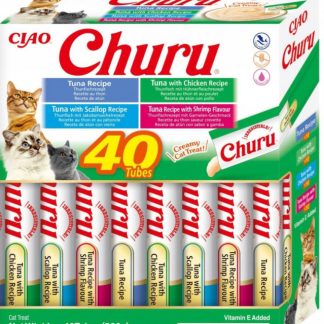 INABA CHURU Variety Tuna Fruit м-кот 40х14 г