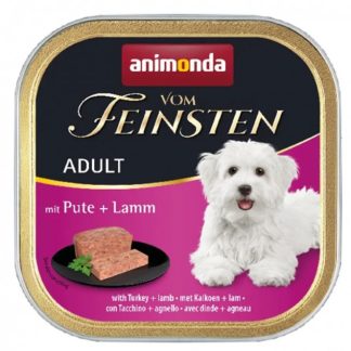 ANIMONDA Vom Feinsten Adult Classic — влажный корм для собак со вкусом индейки и ягненка — 150 г