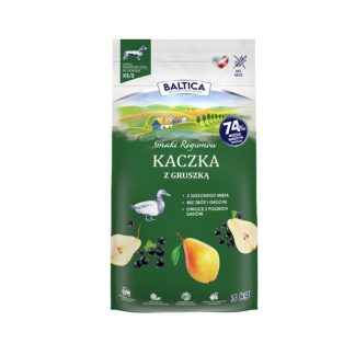Сухой корм для собак BALTICA Regional Flavors для мелких пород собак со вкусом утки и груши - 3 кг.