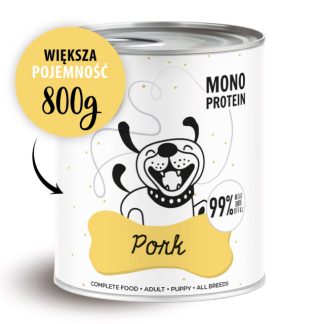 PET PAKA Pepe Pork Mono - влажный корм для собак - 800г