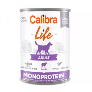 Влажный корм для собак CALIBRA Life Adult Mono Lamb - 400 г