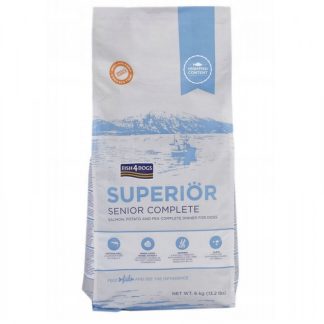 FISH4DOGS Superior Senior Complete Salmon - сухой корм для собак - 6 кг