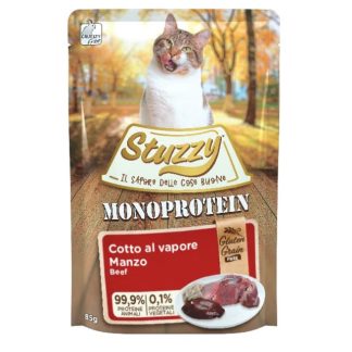 Влажный кошачий корм STUZZY Mono Beef - 85 г