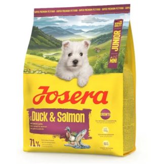 JOSERA Mini Junior Утка и лосось - сухой корм для собак - 3 кг