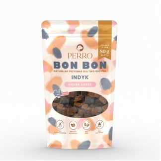 PERRO Bon Bon Turkey Mono - лакомство для собак - 80г