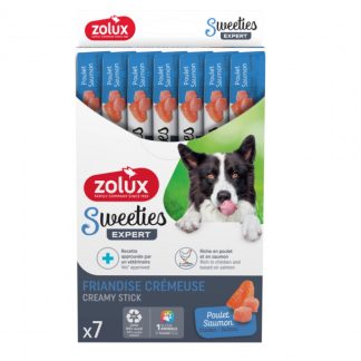 Лакомство для собак ZOLUX Sweeties с лососем и курицей - 7 x 14 г
