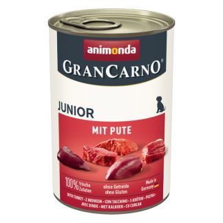 ANIMONDA GranCarno Junior с индейкой - влажный корм для собак - 400 г