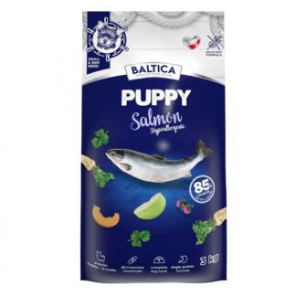Сухой корм для собак BALTICA Excellent Puppies Mono Salmon, гипоаллергенный, для мелких пород, 3 кг.