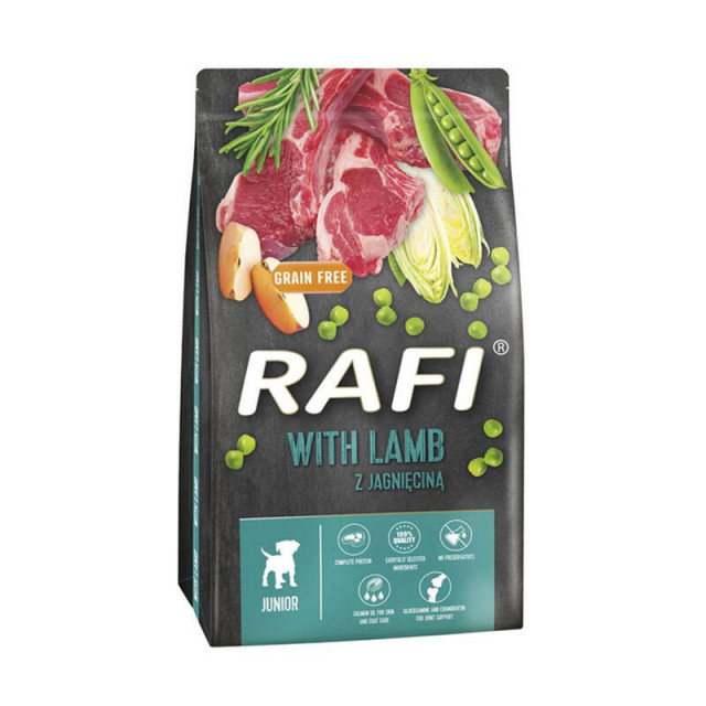 RAFI Junior с ягненком - сухой корм для собак - 3 кг