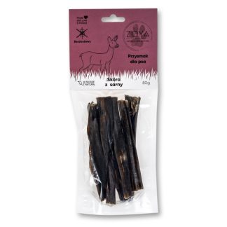Лакомство для собак ZOYA Mono из оленьей кожи - 80 г