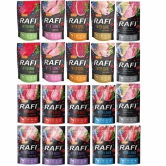 DOLINA NOTECI Rafi MIX of flavors - влажный корм для собак - 20 x 500 г