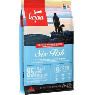 ORIJEN Six Fish - сухой корм для собак - 11,4 кг