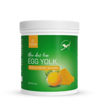 POKUSA Яичный желток RawDietLine - яичный желток для собак и кошек - 150 г