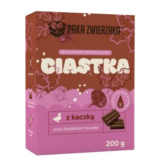 PAKA ZWIERZAKA Утка со свеклой - лакомство для собак - 200 г