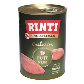 RINTI Singlefleisch Exclusive Turkey Mono - влажный корм для собак - 400 г