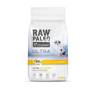 VETEXPERT Сырой палео корм для щенков Ultra Medium&Large Mono Turkey - 10 кг