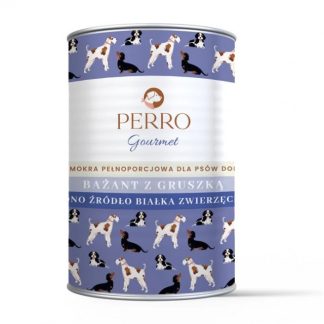 PERRO Gourmet Pheasant with Pear Mono - влажный корм для собак - 400 г