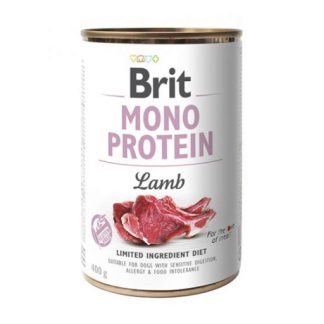 Влажный корм для собак BRIT Mono Protein Lamb - 400 г