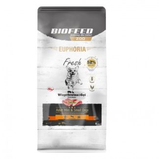 BIOFEED Euphoria Fresh Adult Mini & Small Pork with Goose - сухой корм для собак - 8 кг