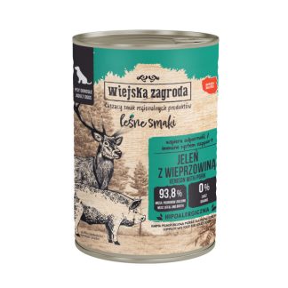 Влажный корм для собак Rural Farm Forest Flavors «Олень с свининой» — 400 г.