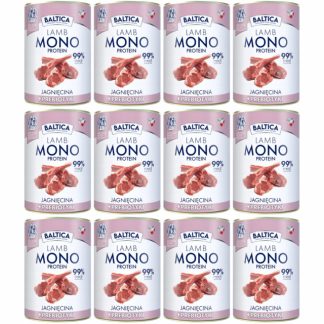 Влажный корм для собак BALTICA Nutraceutic Monoprotein Lamb с пребиотиками - 12 x 400 г