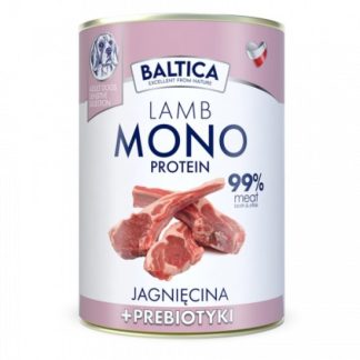 Влажный корм для собак BALTICA Nutraceutic Monoprotein Lamb с пребиотиками - 400 г