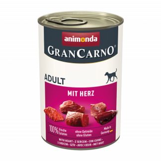 ANIMONDA GranCarno Adult with Hearts - влажный корм для собак - 400 г