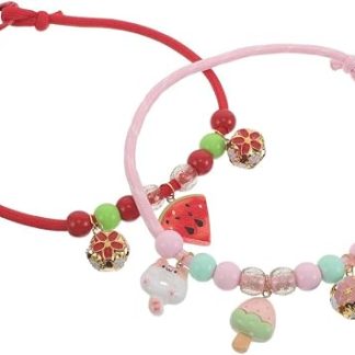 Ожерелье из двух частей для Chiens et Chats, регулируемое с жемчугом Colorées Pendentifs Décoratifs Faits Основные аксессуары для маленьких гонок Bijoux Animaux Ludiques et Confortables